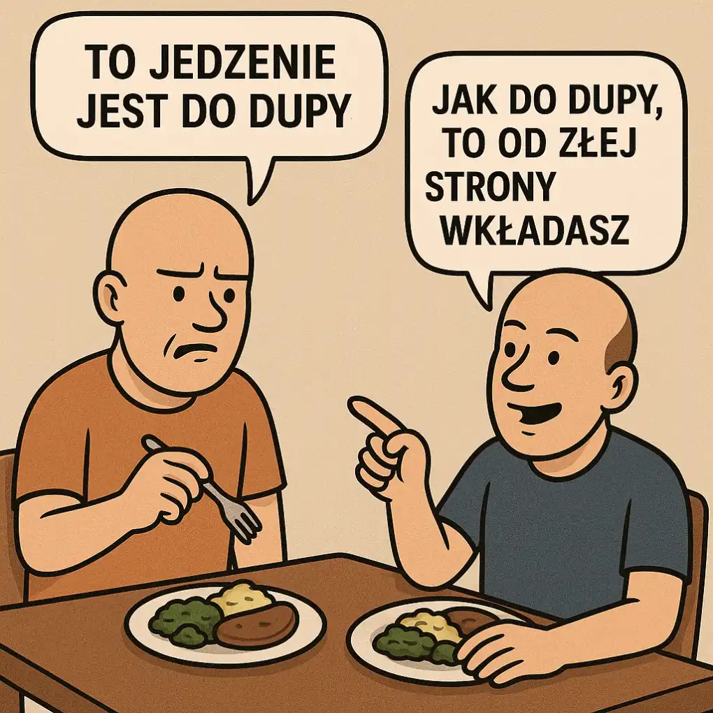 Nie smaczny prowiant